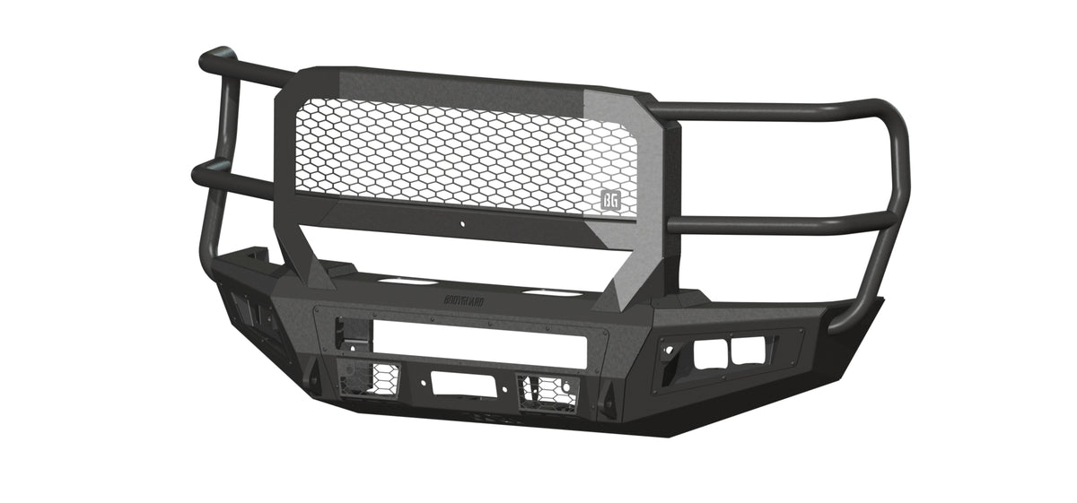 Bodyguard A2 Series Extreme Front Bumper for 2023-2026 Ford F-250 / F-350 Super Duty - Bare Metal