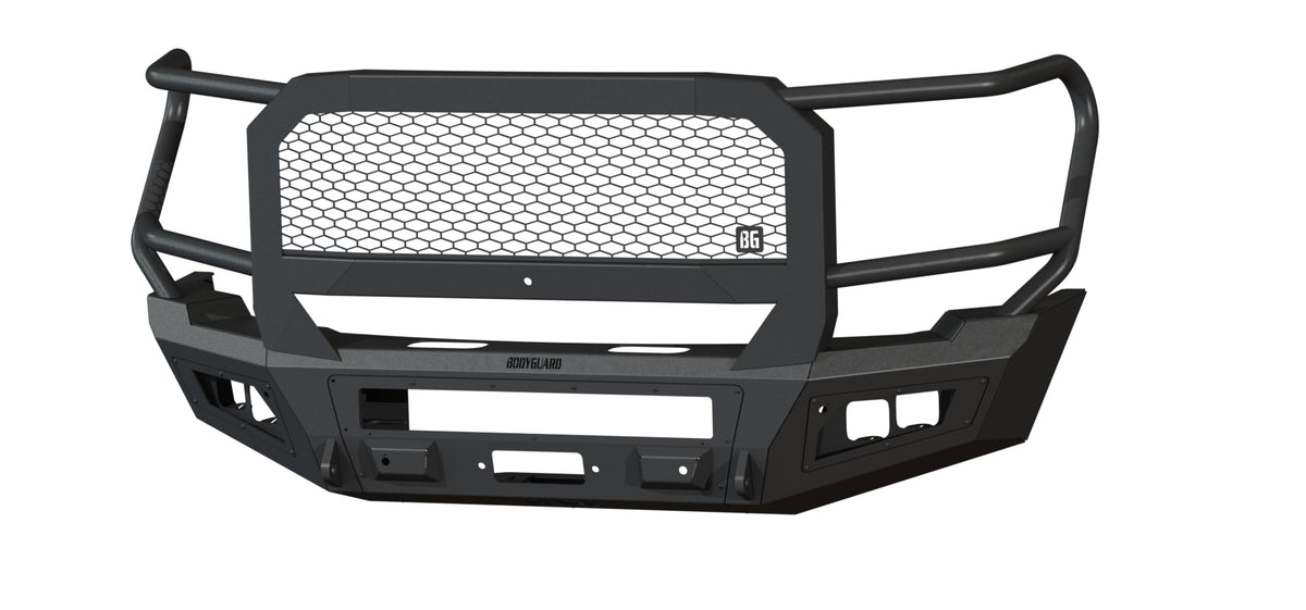 Bodyguard A2 Series Extreme Front Bumper for 2024-2026 GMC Sierra 2500 HD / 3500 HD - Bare Metal