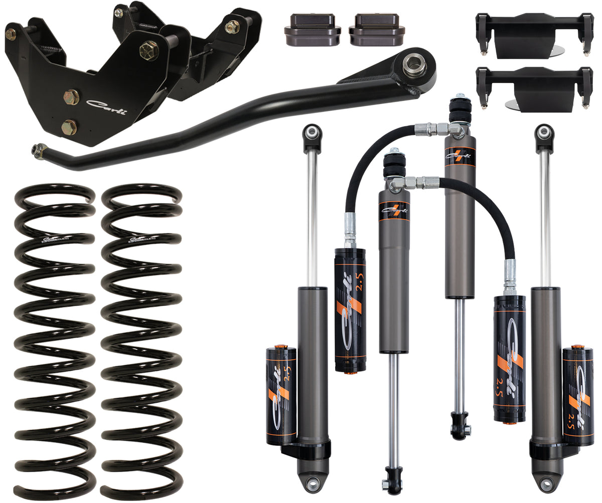 Carli Pathfinder 2.5 System 3.25in Lift - Base Kit - 2013-2024 Ram 3500 4x4 Diesel - part CS-D3-PF-1319-D