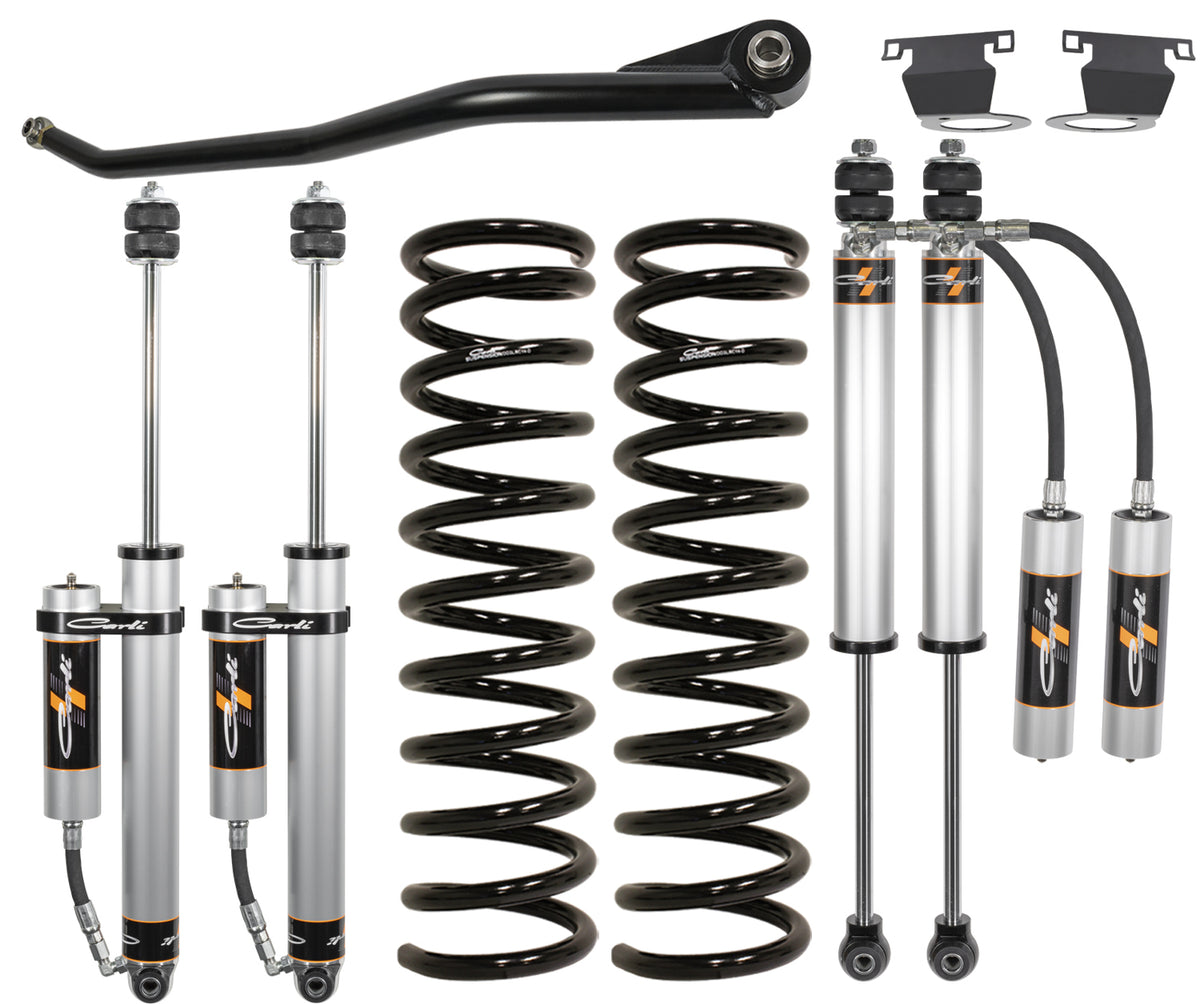 Carli Backcountry 2.0 Leveling System 2.5in Lift - Base Kit - 2014-2022 Ram 2500 4x4 Diesel - part CS-DLVL-BC-CS-1419-D