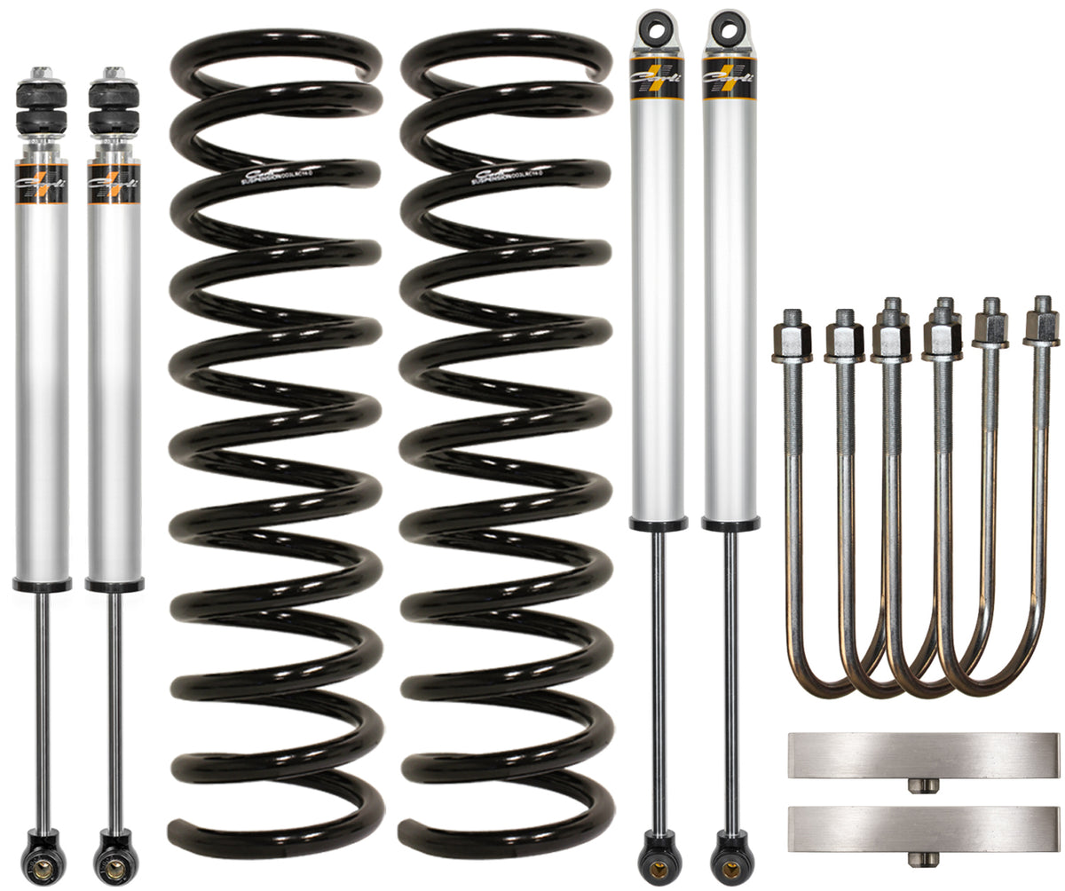 Carli Leveling System 2.5in Lift with 1in Rear Block - Base Kit - 2019-2023 Ram 3500 SRW 4x4 Diesel - part CS-DLVL-CS-19-D