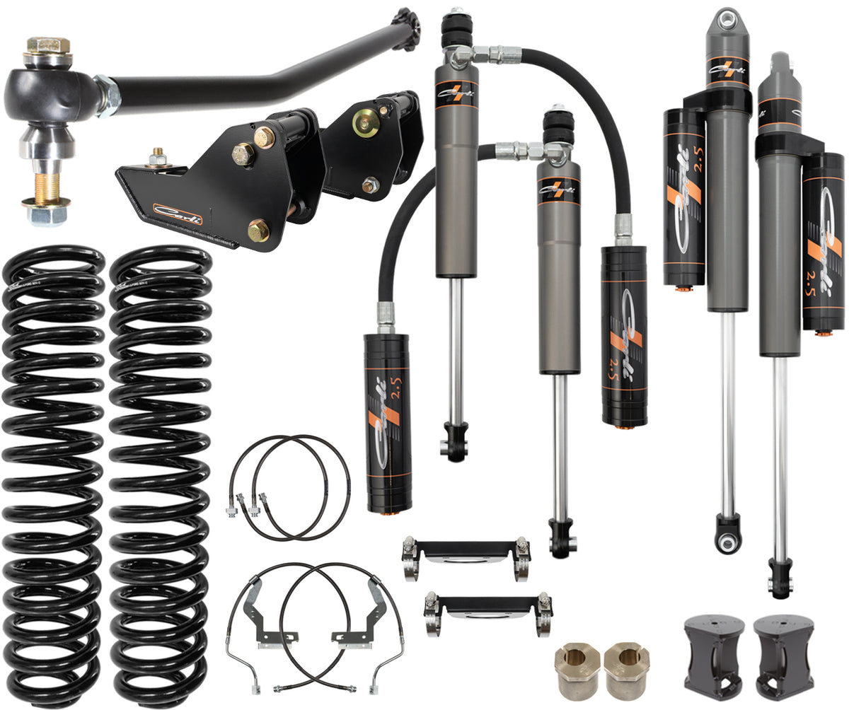 Carli Pathfinder 2.5 System 5.5in Lift - Base Kit - 2023-2026 Ford F-250/F-350 Super Duty 4x4 Diesel - part CS-F55-PF-23
