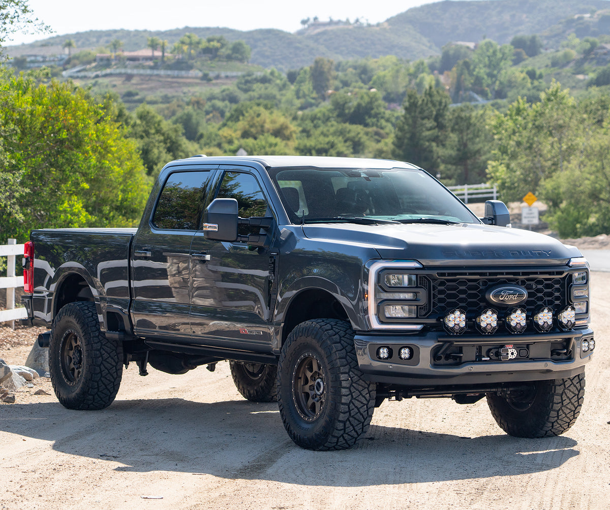Carli Pathfinder 2.5 Leveling System - Base Kit - 2017-2024 Ford F-250/F-350 Super Duty 4x4 Diesel - part CS-FLVL-PF-17