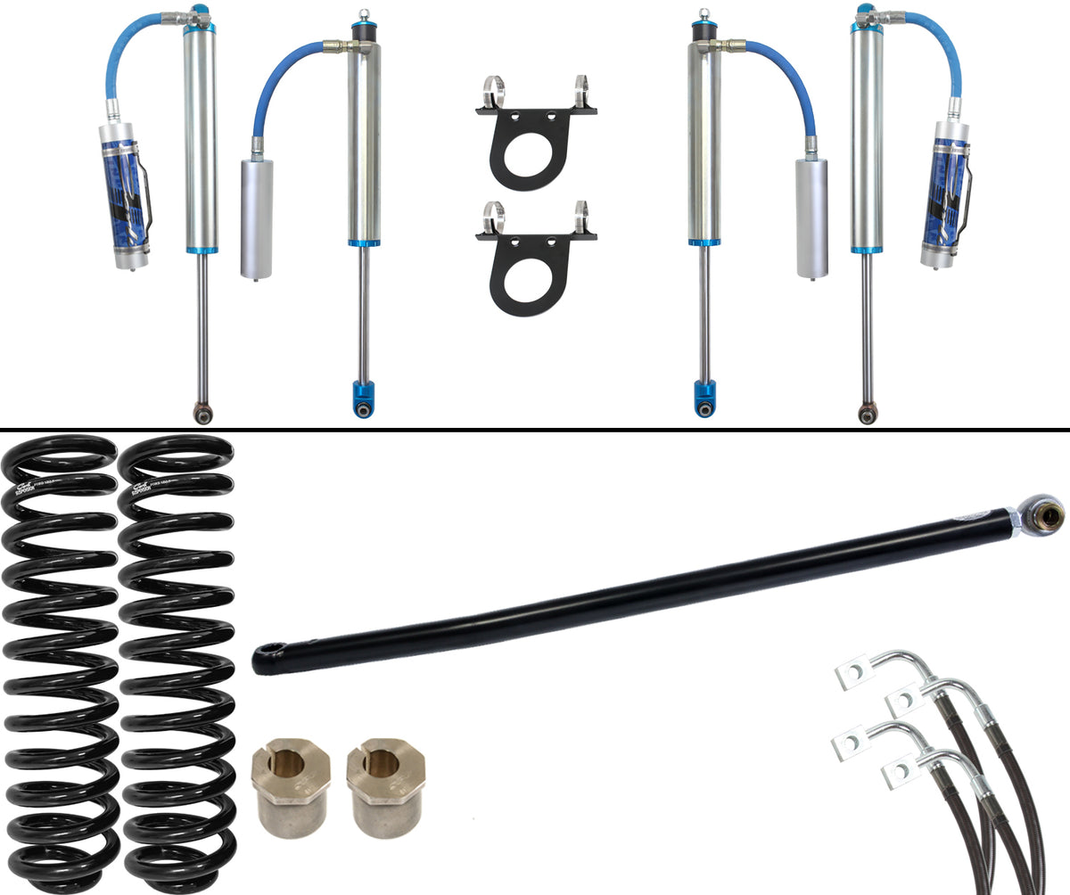 Carli Pintop 2.5 Leveling System 2.5in Lift - Base Kit - 2005-2007 Ford F-250/F-350 Super Duty 4x4 Diesel - part CS-FLVL-PT25-05