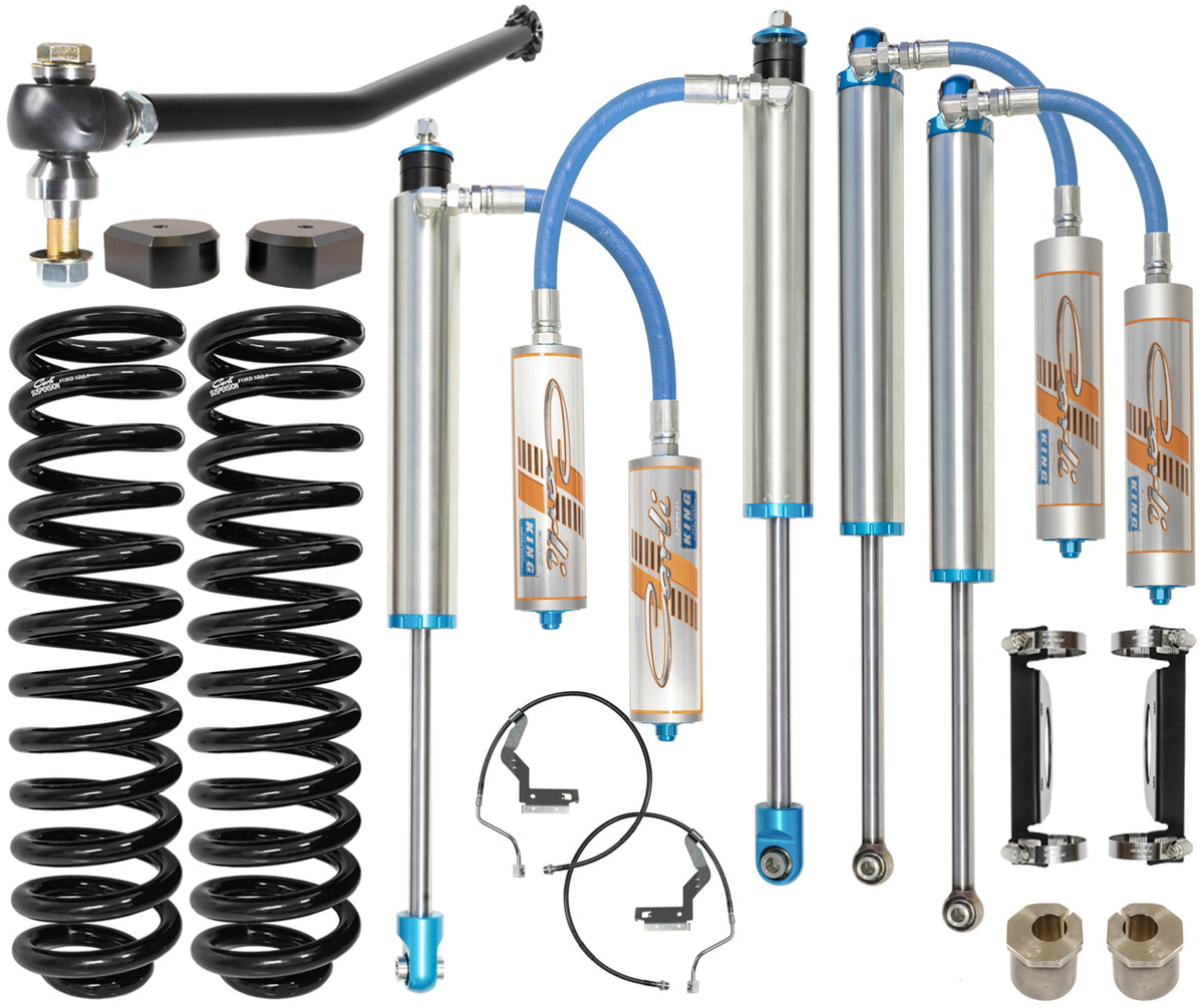 Carli Pintop 2.5 Leveling System - Base Kit - 2017-2023 Ford F-250/F-350 Super Duty 4x4 Diesel - part CS-FLVL-PT25-17