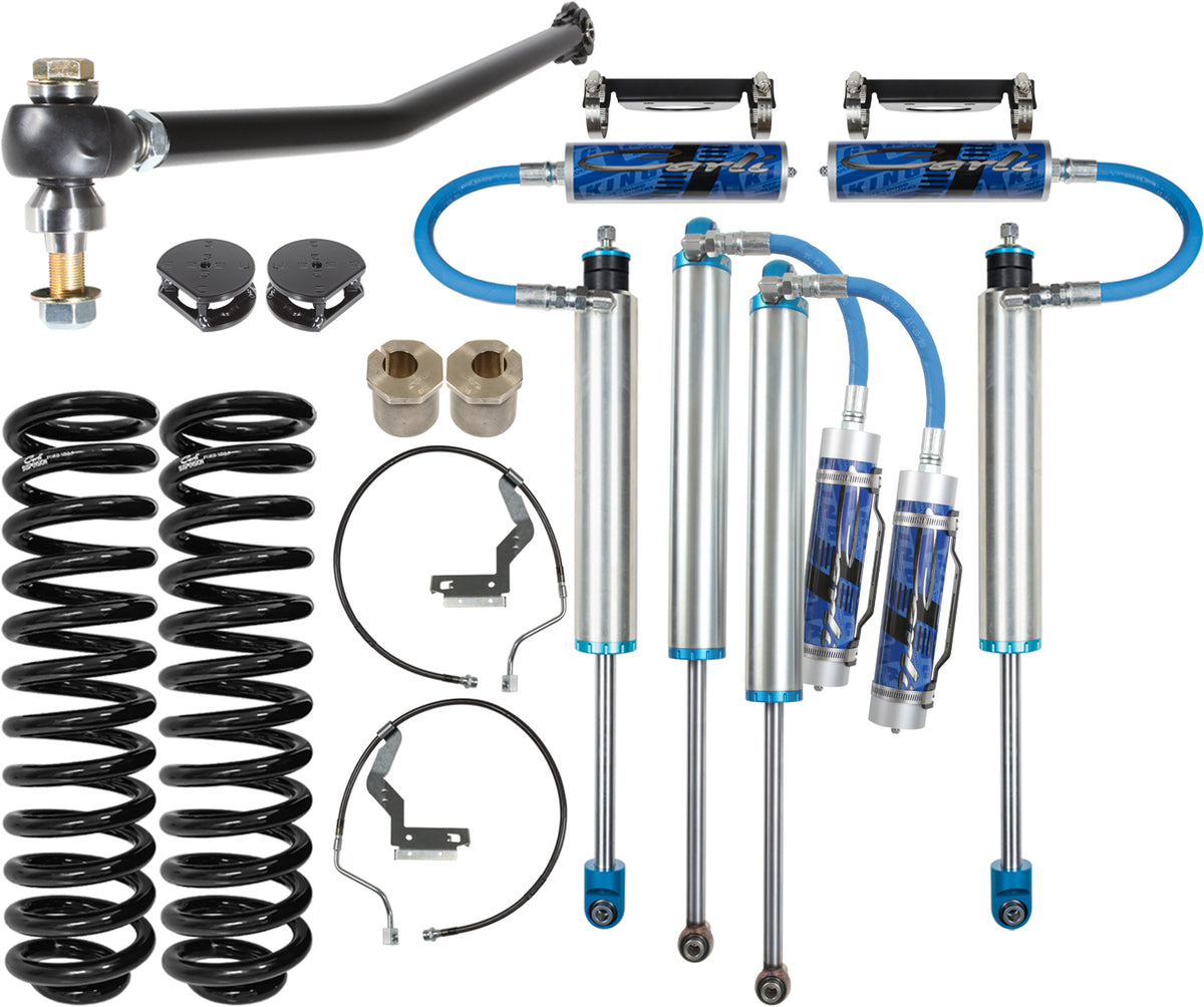 Carli Pintop 2.5 Leveling System - Base Kit - 2017-2023 Ford F-250/F-350 Super Duty 4x4 Diesel - part CS-FLVL-PT25-17