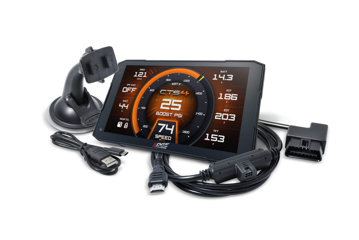 Edge Products Insight+ CTS4 Custom Tuning Monitor for Ford, GM and Ram trucks (84140-4)