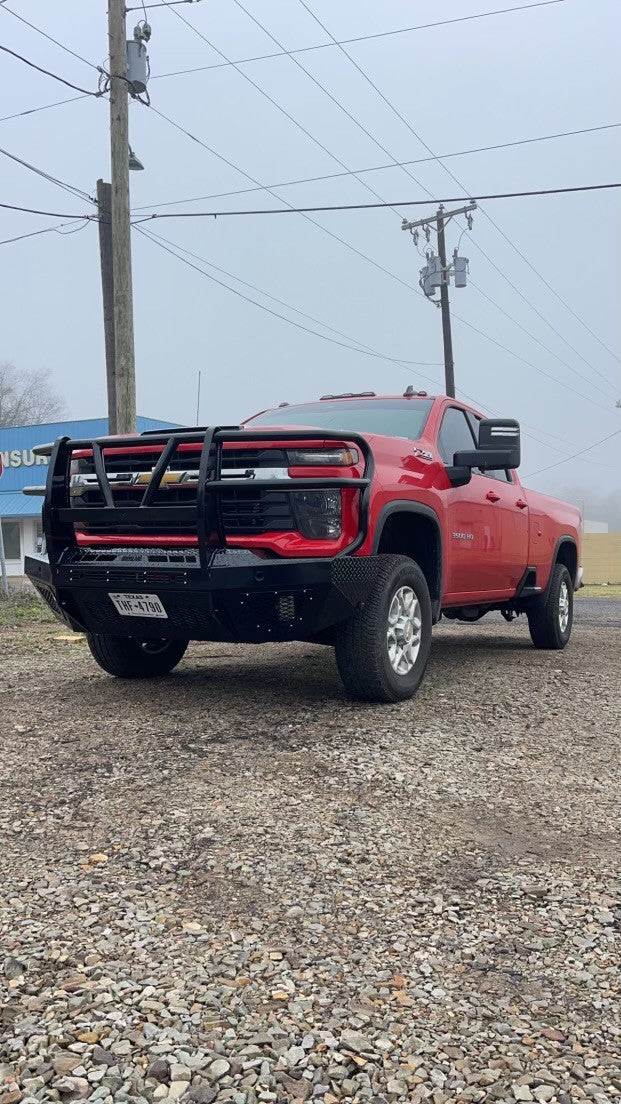 Bodyguard T2 Series Extreme Front Bumper for 2024-2026 Chevrolet Silverado 2500 HD / 3500 HD