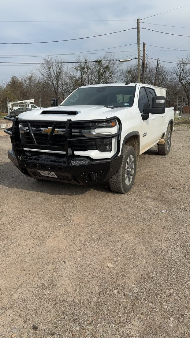 Bodyguard T2 Series Extreme Front Bumper for 2024-2026 Chevrolet Silverado 2500 HD / 3500 HD