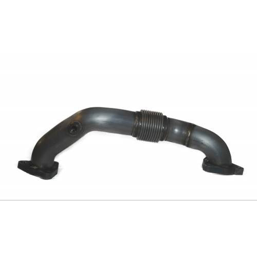 No Limit Fabrication 6.4 Power Stroke Stainless Up-Pipes with HD Bellows - photo 2