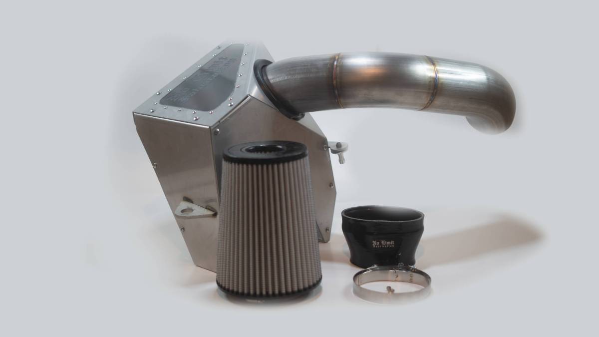 No Limit Fabrication 6.7 Power Stroke Premium Closed Box Cold Air Intake - photo 5