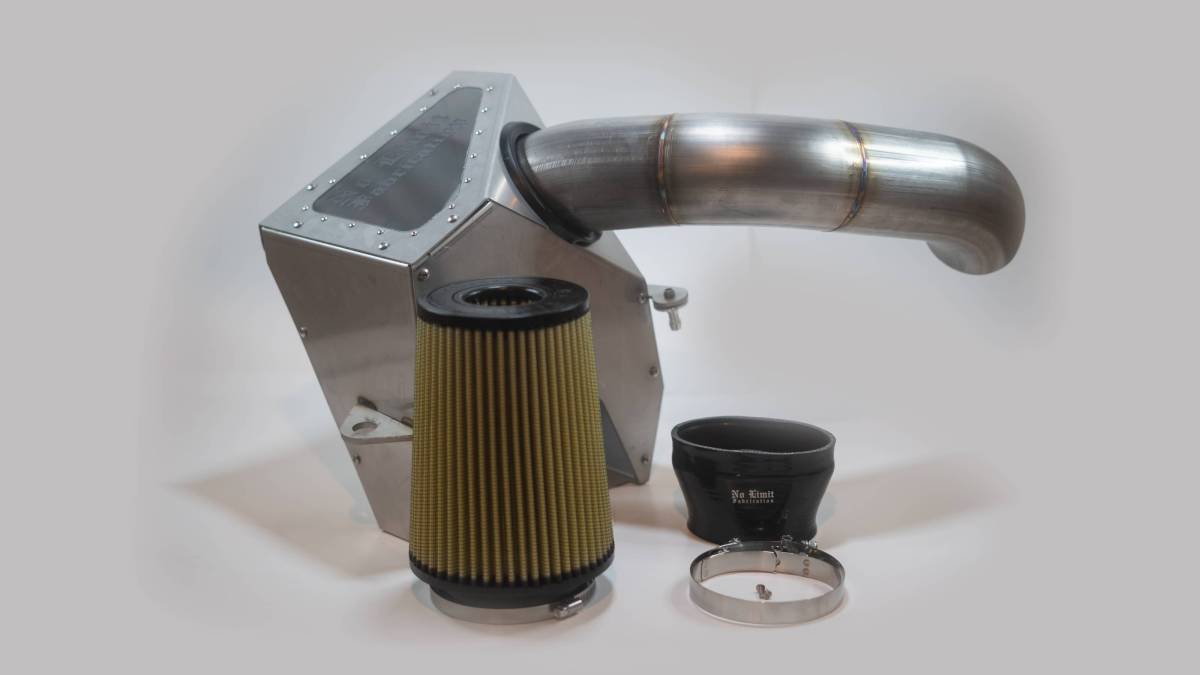 No Limit Fabrication 6.7 Power Stroke Premium Closed Box Cold Air Intake - photo 8