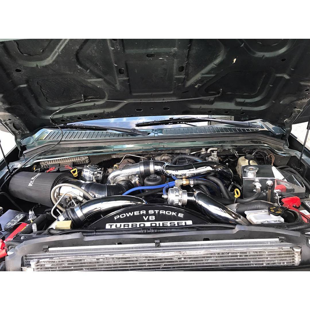 No Limit Fabrication 6.4 Power Stroke Cold Air Intake - photo 6