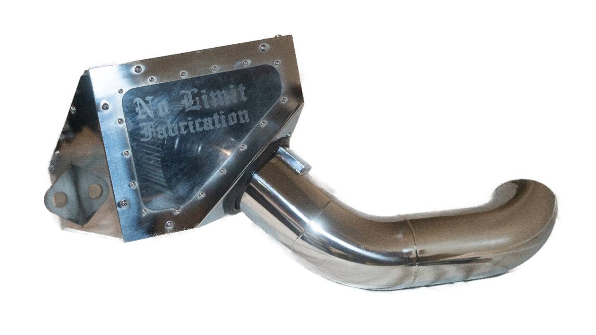 No Limit Fabrication 6.7 Power Stroke Premium Closed Box Cold Air Intake - photo 9