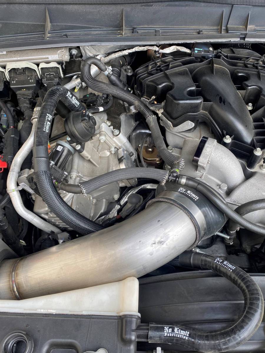 No Limit Fabrication 6.7 Power Stroke Premium Closed Box Cold Air Intake - photo 4