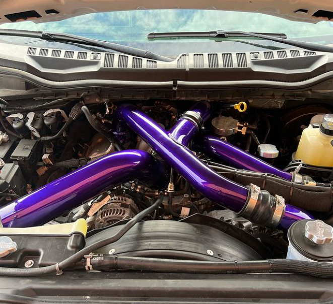 No Limit Fabrication 6.7 Power Stroke 304 Stainless Intercooler Piping Kit - photo 3