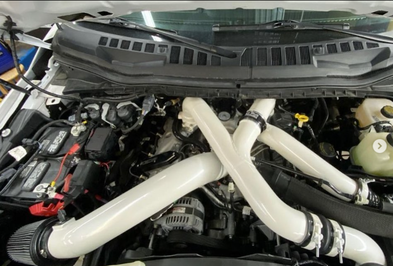 No Limit Fabrication 6.7 Power Stroke 304 Stainless Intercooler Piping Kit - photo 2