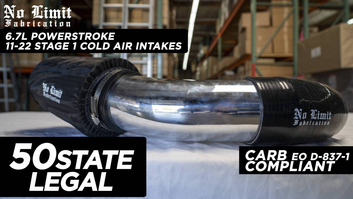 No Limit Fabrication 6.7 Power Stroke Cold Air Intake (Stage 1 & Stage 2) - photo 17