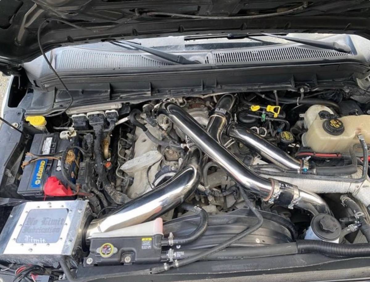 No Limit Fabrication 6.7 Power Stroke 304 Stainless Intercooler Piping Kit - photo 5