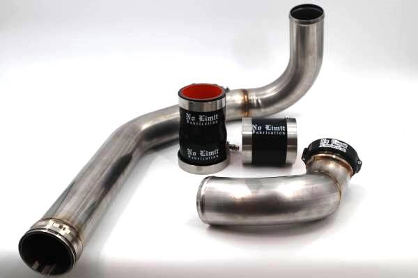 No Limit Fabrication 6.4 Power Stroke 2-Piece Stainless Hot Pipe - photo 1