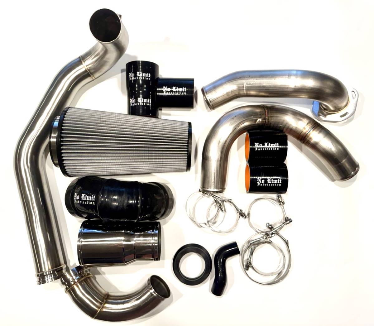 No Limit Fabrication 6.4 Power Stroke High Flow Bundle (Intake + Hot & Cold Side Kits) - photo 1
