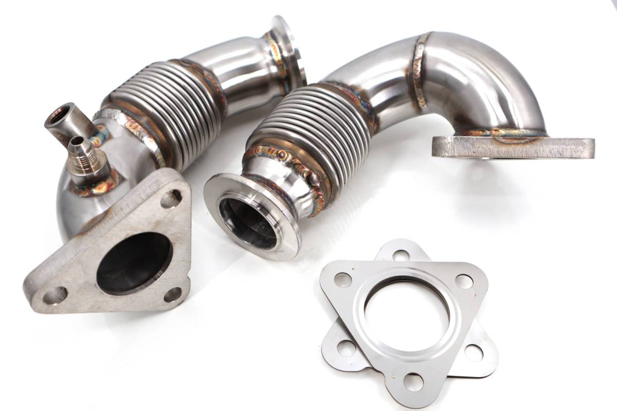 No Limit Fabrication 6.7 Power Stroke Stainless Up-Pipe Kit with HD Bellows - photo 2