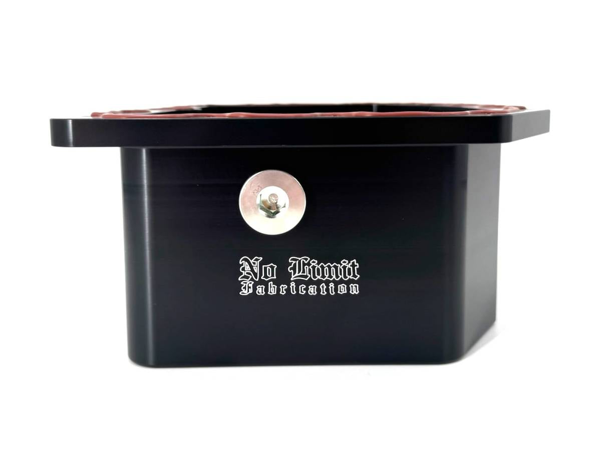 No Limit Fabrication 6.7 Power Stroke Billet Oil Pan with Drain Port - photo 4