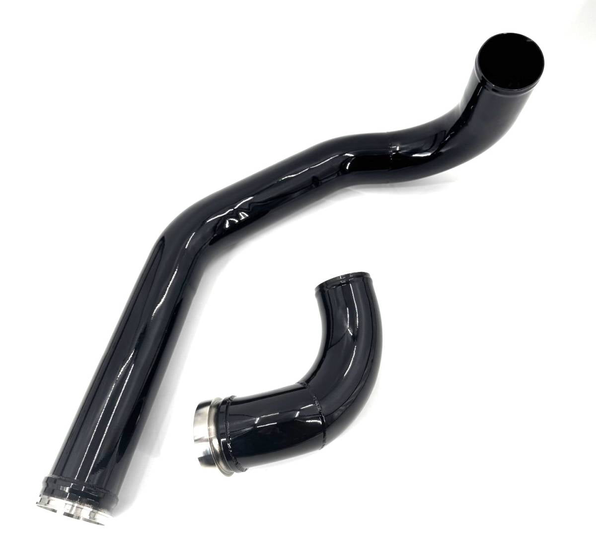 No Limit Fabrication 6.4 Power Stroke 2-Piece Stainless Hot Pipe - photo 2