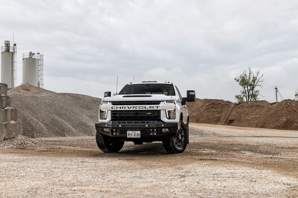Bodyguard FT Series Base Front Bumper for 2020-2023 Chevrolet Silverado 2500 HD / 3500 HD