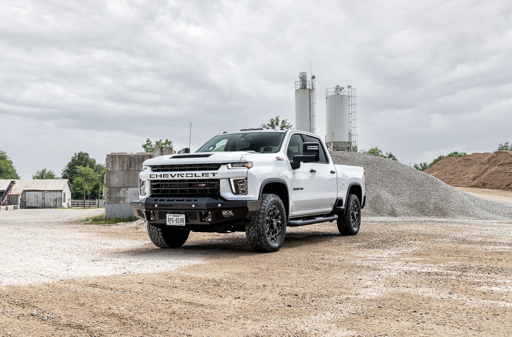 Bodyguard FT Series Base Front Bumper for 2020-2023 Chevrolet Silverado 2500 HD / 3500 HD