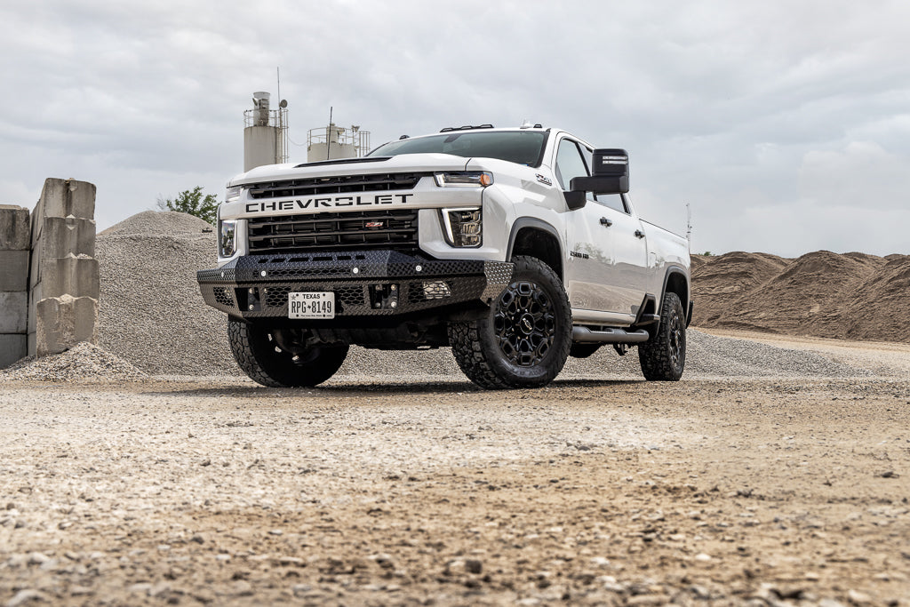 Bodyguard FT Series Base Front Bumper for 2020-2023 Chevrolet Silverado 2500 HD / 3500 HD