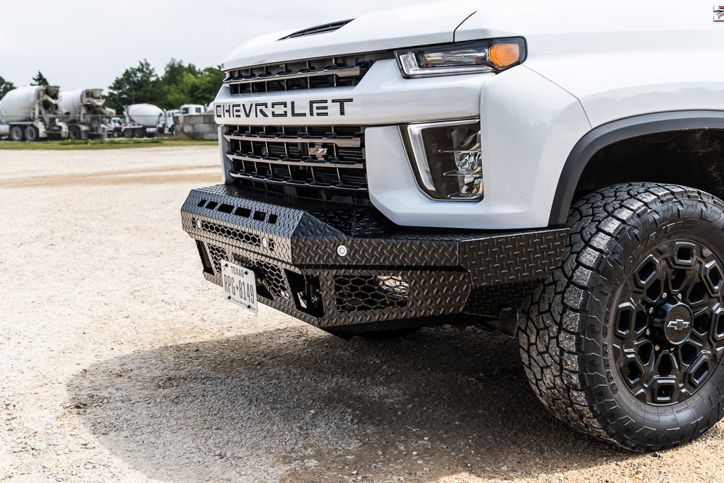 Bodyguard FT Series Base Front Bumper for 2020-2023 Chevrolet Silverado 2500 HD / 3500 HD
