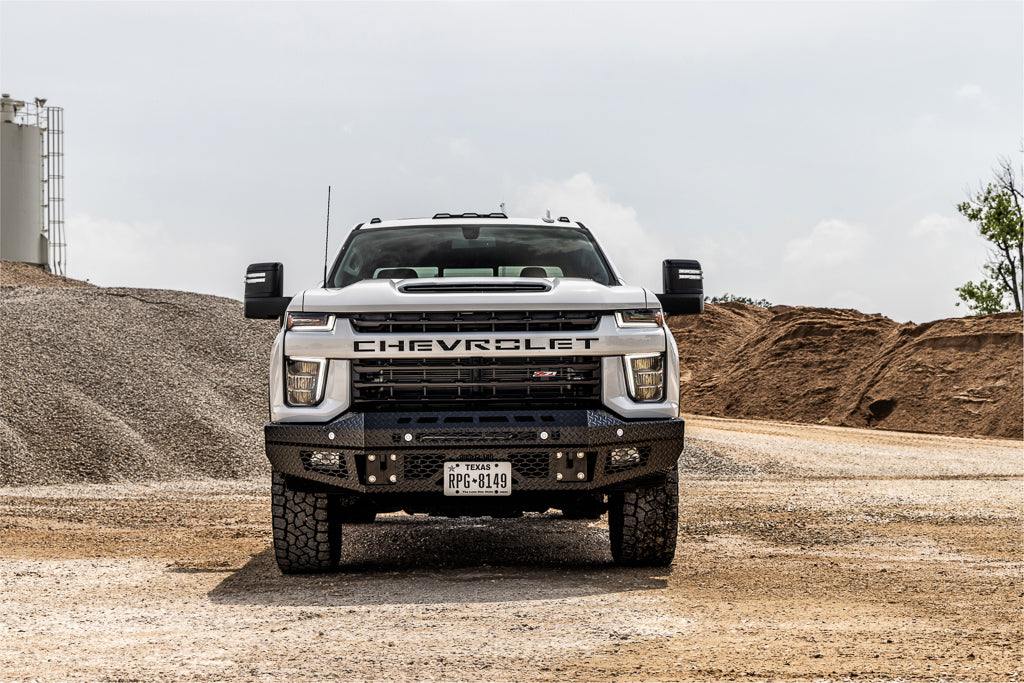 Bodyguard FT Series Base Front Bumper for 2020-2023 Chevrolet Silverado 2500 HD / 3500 HD