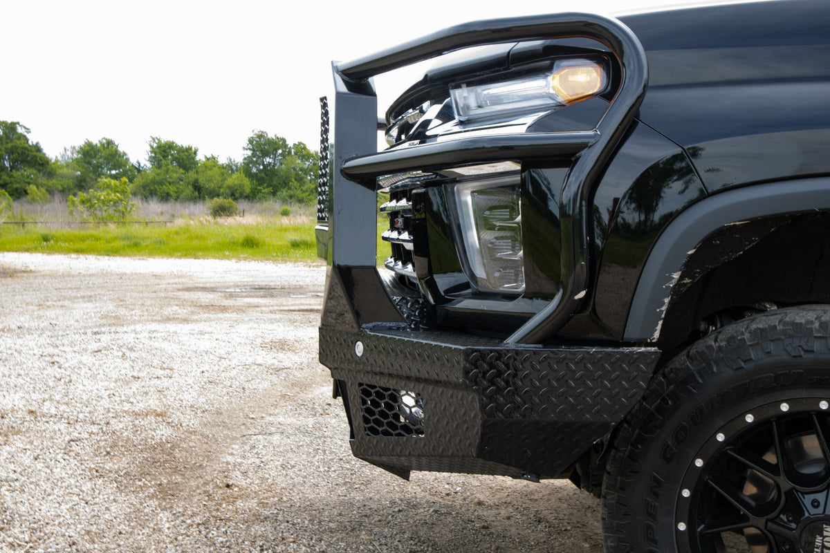 Bodyguard FT Series Extreme Front Bumper for 2020-2023 Chevrolet Silverado 2500 HD / 3500 HD