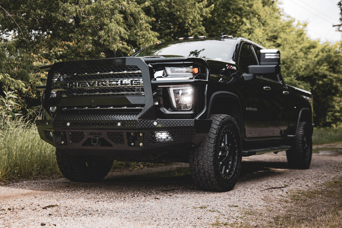 Bodyguard FT Series Extreme Front Bumper for 2020-2023 Chevrolet Silverado 2500 HD / 3500 HD