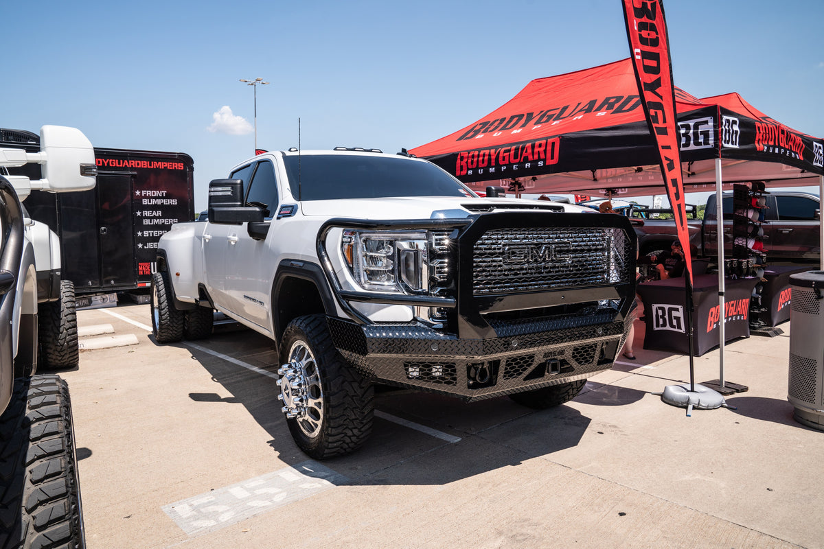 Bodyguard FT Series Extreme Front Bumper for 2020-2023 GMC Sierra 2500 HD / 3500 HD