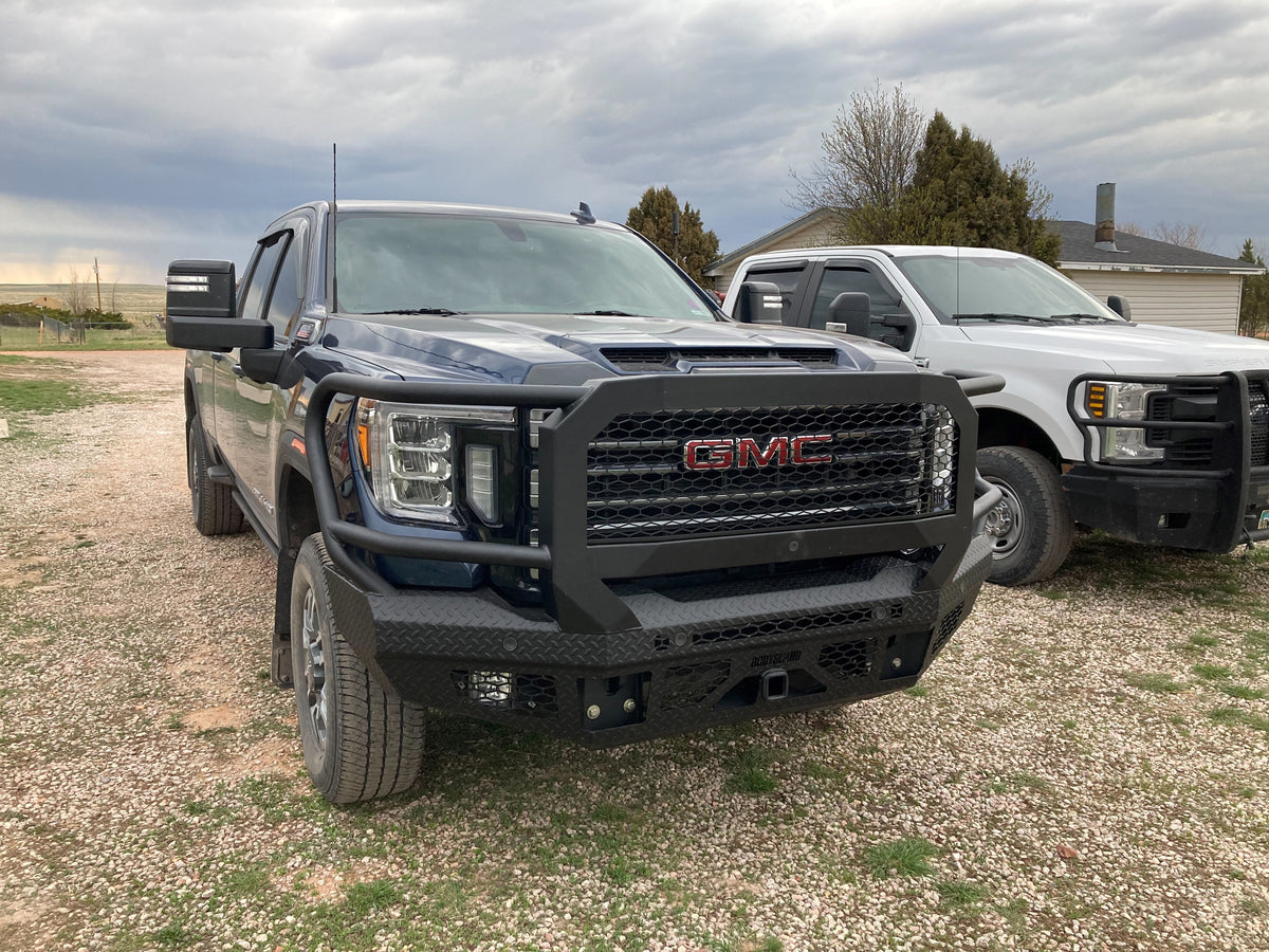 Bodyguard FT Series Extreme Front Bumper for 2020-2023 GMC Sierra 2500 HD / 3500 HD