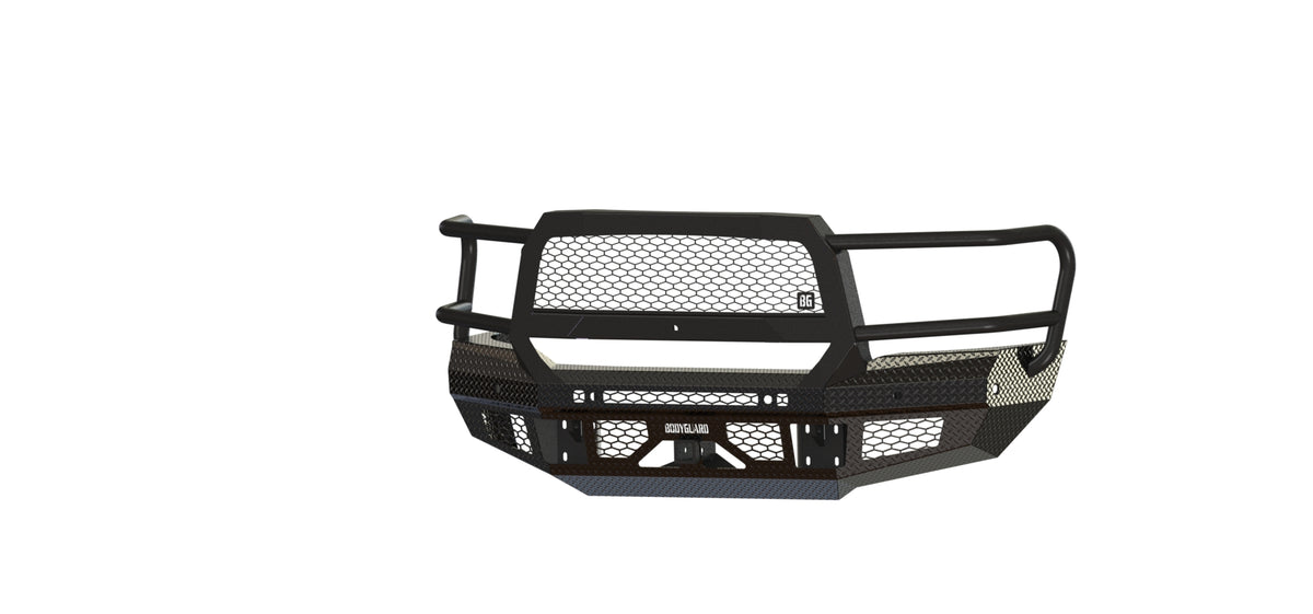 Bodyguard FT Series Extreme Front Bumper for 2019-2026 Ram 2500 / 3500 - Gloss Black Powder Coat