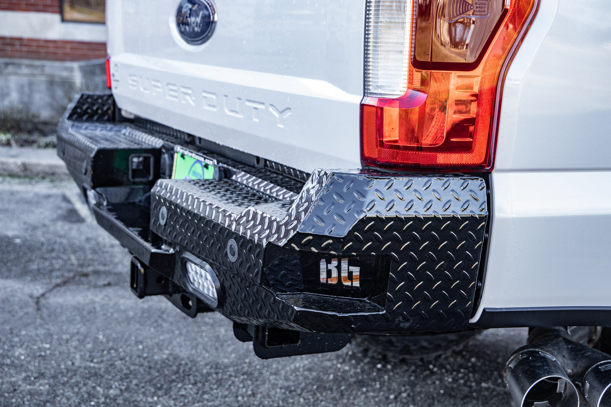 Bodyguard FT Series Rear Bumper for 2017-2022 Ford F-250 / F-350 Super Duty