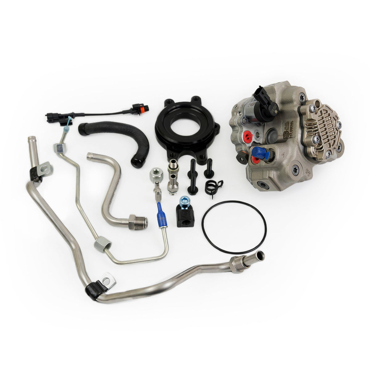 S&S Diesel Motorsport CP4 to CP3 Conversion Kit with Pump, No Tuning Required (Competition) for 2011–2016 Chevy/GMC 2500HD/3500HD 6.6L Duramax LML (LML-CP3-NO-TUNING-REQ)
