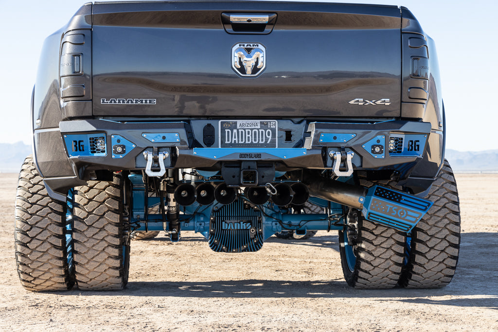 Bodyguard Freedom Series Rear Bumper for 2019-2026 Ram 2500 / 3500