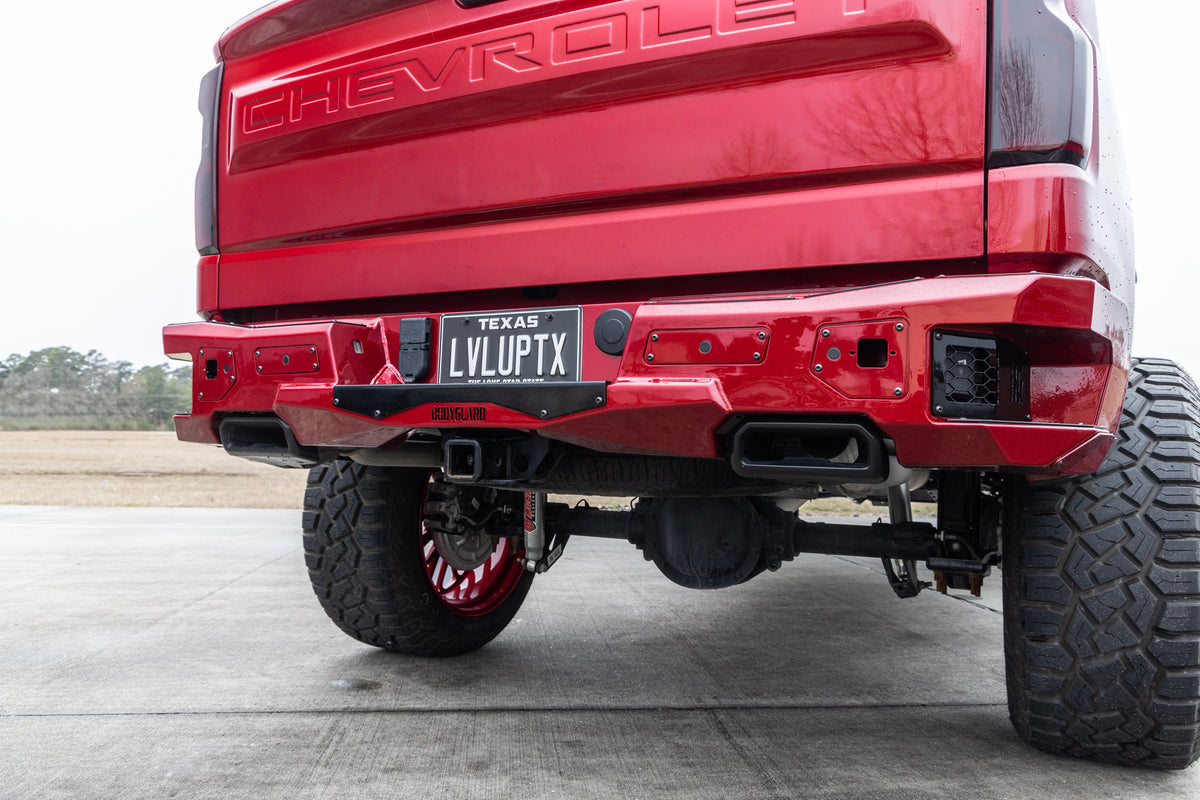 Bodyguard Freedom Series Rear Bumper for 2019-2026 Chevrolet Silverado / GMC Sierra 1500