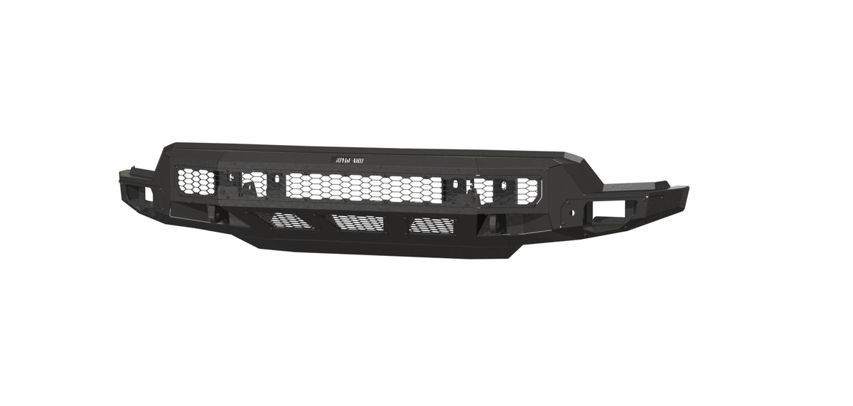 Bodyguard Freedom Series Base Front Bumper for 2022-2026 Chevrolet Silverado 1500 - Bare Metal