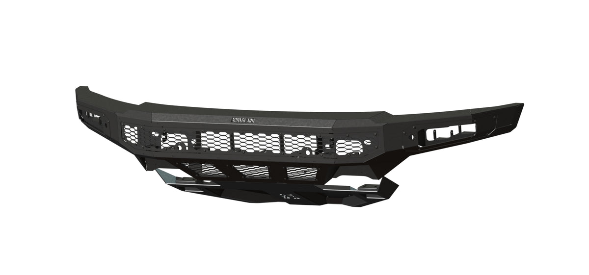 Bodyguard Freedom Series Base Front Bumper for 2021-2025 Ford F-150 Raptor - Textured Black Powder Coat