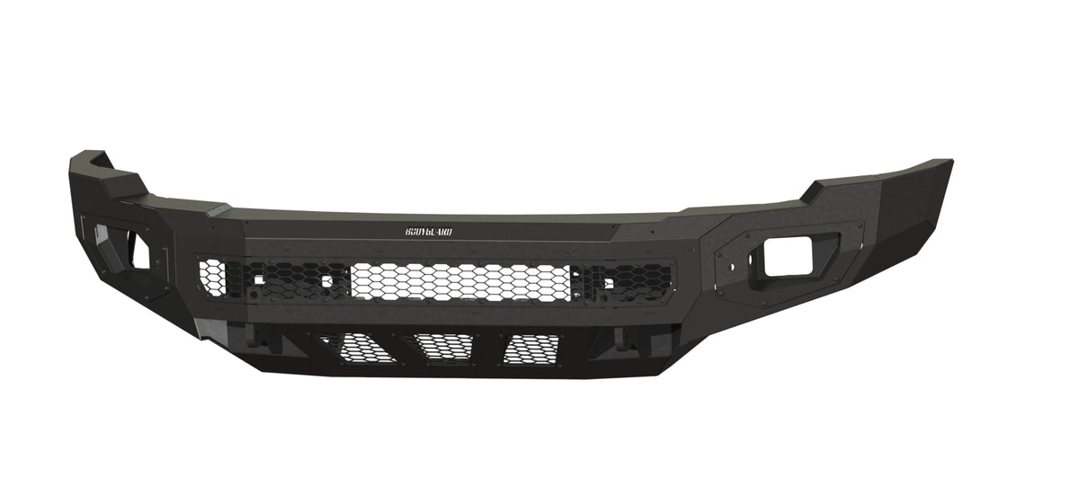 Bodyguard Freedom Series Base Front Bumper for 2024-2026 GMC Sierra 2500 HD / 3500 HD - Bare Metal