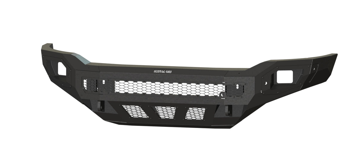 Bodyguard Freedom Series Base Front Bumper for 2019-2026 Ram 2500 / 3500 - Textured Black Powder Coat