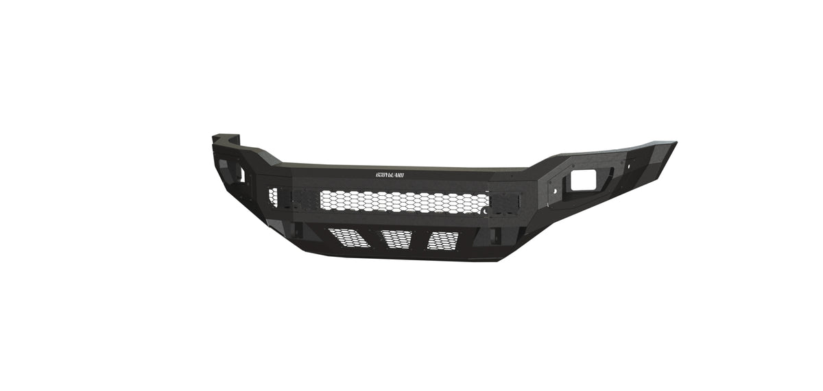 Bodyguard Freedom Series Base Front Bumper for 2019-2026 Ram 4500 / 5500 - Textured Black Powder Coat