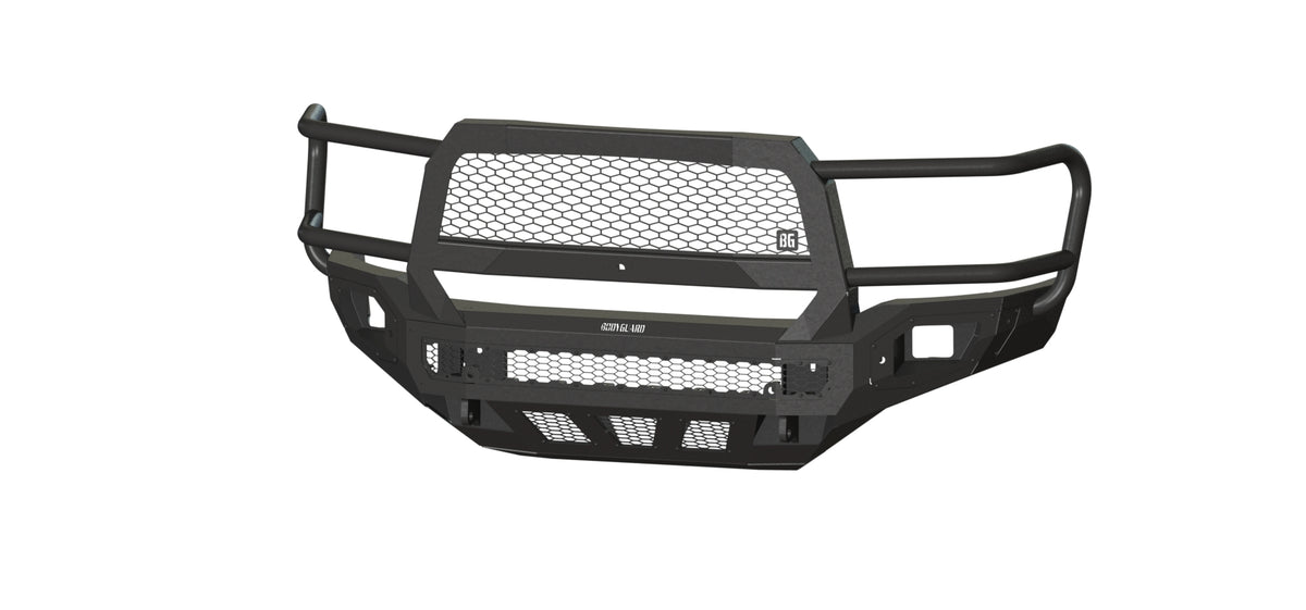 Bodyguard Freedom Series Extreme Front Bumper for 2019-2026 Ram 2500 / 3500 - Textured Black Powder Coat