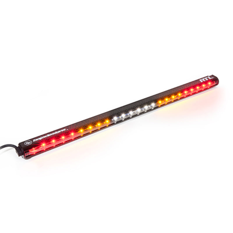 Baja Designs RTL LED Rear Tail Light Bars - RTL W Solid Red/Solid Amber/ White Center/Flashing Amber/Solid Red 30in Light Bar (part 103002)