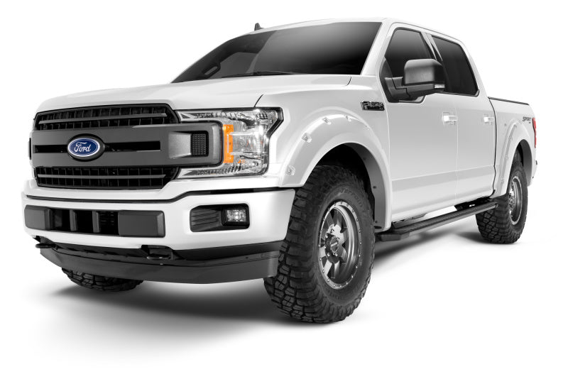 Bushwacker Pocket Style Flares 4 pc for 2018-2019 Ford F-150 - Oxford White - view 5